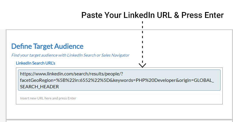define target audience